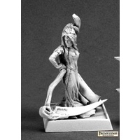 Reaper: Pathfinder Miniatures: Cleric of Urgathoa (metal) Unpainted Miniature