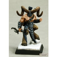 Reaper: Pathfinder Miniatures: The Horned Hunter (metal) Unpainted Miniature