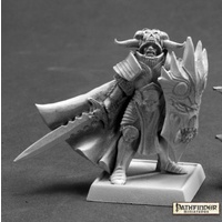 Reaper: Pathfinder Miniatures: Anti Paladin (metal) Unpainted Miniature