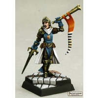 Reaper: Pathfinder Miniatures: Pathfinder Miniatures: Battle Herald (metal) Unpainted Miniature