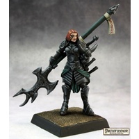 Reaper: Pathfinder Miniatures: Hellknight:Order of the Pyre (metal) Unpainted Miniature