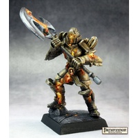 Reaper: Pathfinder Miniatures: Golden Guardian (metal) Unpainted Miniature