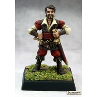 Reaper: Pathfinder Miniatures: Sandru Vhiski (metal) Unpainted Miniature