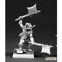 Reaper: Pathfinder Miniatures: Cleric of Rovagug (metal) Unpainted Miniature
