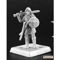 Reaper: Pathfinder Miniatures: Kagur (metal) Unpainted Miniature