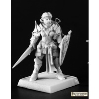 Reaper: Pathfinder Miniatures: Irabeth Tirabade (metal) Unpainted Miniature