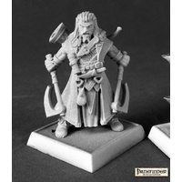 Reaper: Pathfinder Miniatures: Iconic Skald (metal) Unpainted Miniature