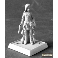 Reaper: Pathfinder Miniatures: Meyanda, Android Priestess (metal) Unpainted Miniature