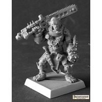 Reaper: Pathfinder Miniatures: Kulgara, Orc Barbarian (metal) Unpainted Miniature