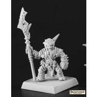Reaper: Pathfinder Miniatures: Staunton Vhane, Dwarf Anti-Paladin (metal) Unpainted Miniature
