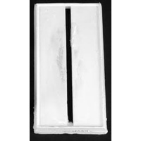 Reaper: 1 Inch x2 Inch Cavalry Base (Horizontal Slot) (Metal) (2) Unpainted Miniature