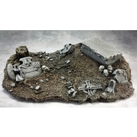 Reaper: Bases: Graveyard Vignette Base (resin base) Unpainted Miniature