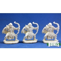 Reaper: Bones: Orc Archers (3) Unpainted Miniature