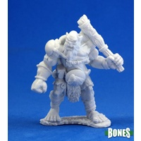 Reaper: Bones: Ogre Chieftain Unpainted Miniature