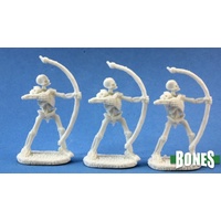 Reaper: Bones: Skeletal Archer (3) Unpainted Miniature