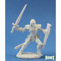 Reaper: Bones: Barnabas, Human Warrior Unpainted Miniature