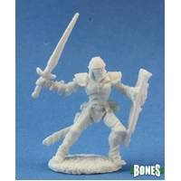 Reaper: Bones: Barnabas, Human Warrior Unpainted Miniature