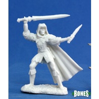 Reaper: Bones: Danar, Male Assassin Unpainted Miniature