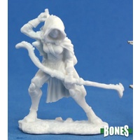 Reaper: Bones: Callie, Female Rogue Unpainted Miniature
