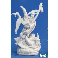 Reaper: Bones: Kieran Tallowmire, Wizard Unpainted Miniature