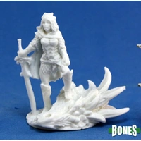 Reaper: Bones: Janan, Female Dragon Slayer Unpainted Miniature
