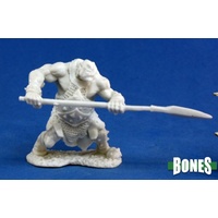 Reaper: Bones: Orc Hunter (Spear) Unpainted Miniature