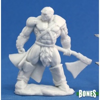 Reaper: Bones: Goldar, Male Barbarian Unpainted Miniature
