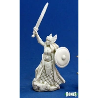 Reaper: Bones: Aina, Female Valkyrie Unpainted Miniature