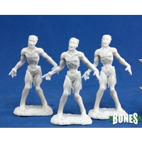 Reaper: Bones: Zombies (3) Unpainted Miniature