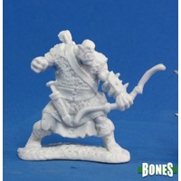 Reaper: Bones: Orc Sniper (Archer) Unpainted Miniature