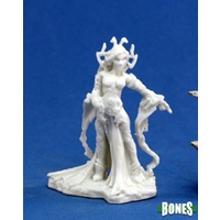 Reaper: Bones: Shaeress, Dark Elf Queen Unpainted Miniature