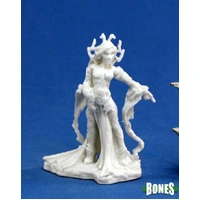 Reaper: Bones: Shaeress, Dark Elf Queen Unpainted Miniature