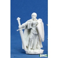 Reaper: Bones: Isabeau Laroche, Female Paladin Unpainted Miniature
