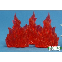 Reaper: Bones: Wall of Fire (3) Unpainted Miniature