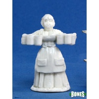 Reaper: Bones: Townsfolk: Wench Unpainted Miniature