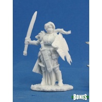 Reaper: Bones: Trista, the White Wolf Unpainted Miniature