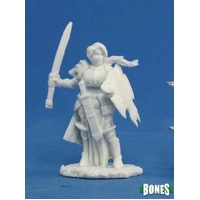 Reaper: Bones: Trista, the White Wolf Unpainted Miniature