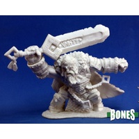 Reaper: Bones: Skorg Ironskull, Fire Giant King Unpainted Miniature