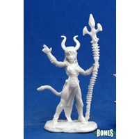 Reaper: Bones: Sinessa, Hellborn Sorceress Unpainted Miniature
