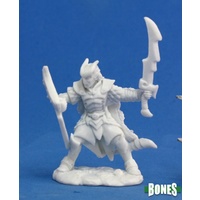 Reaper: Bones: Vaeloth, Hellborn Paladin Unpainted Miniature
