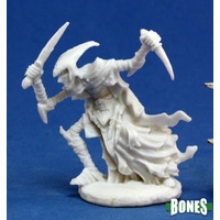 Reaper: Bones: Zalash, Dark Elf Assassin Unpainted Miniature