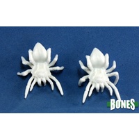 Reaper: Bones: Vermin: Spiders (2) Unpainted Miniature
