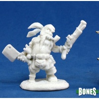 Reaper: Bones: Gruff Grimecleaver, Dwarf Pirate Unpainted Miniature