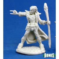 Reaper: Bones: Damien, Hellborn Wizard Unpainted Miniature