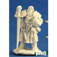 Reaper: Bones: Erick, Paladin Initiate Unpainted Miniature