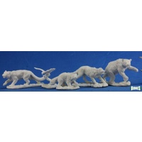 Reaper: Bones: Companion Animals Unpainted Miniature