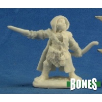 Reaper: Bones: Woody Stumpwimple, Halfling Ranger Unpainted Miniature