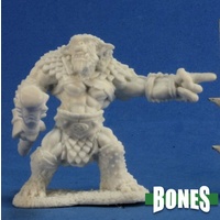 Reaper: Bones: Rugg, Bugbear Leader Unpainted Miniature