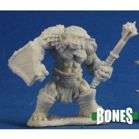 Reaper: Bones: Mogg, Bugbear Warrior Unpainted Miniature