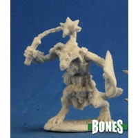 Reaper: Bones: Boneflail, Gnoll Cleric Unpainted Miniature